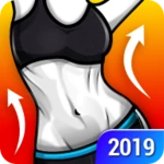 fat burning workouts android application logo